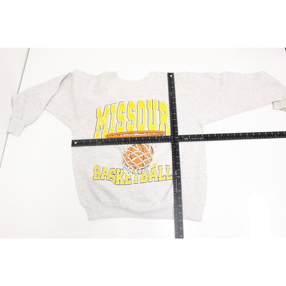 Vintage University of Missouri Tigers Basketball Sweatshirt Large - Picture 6 of 8
